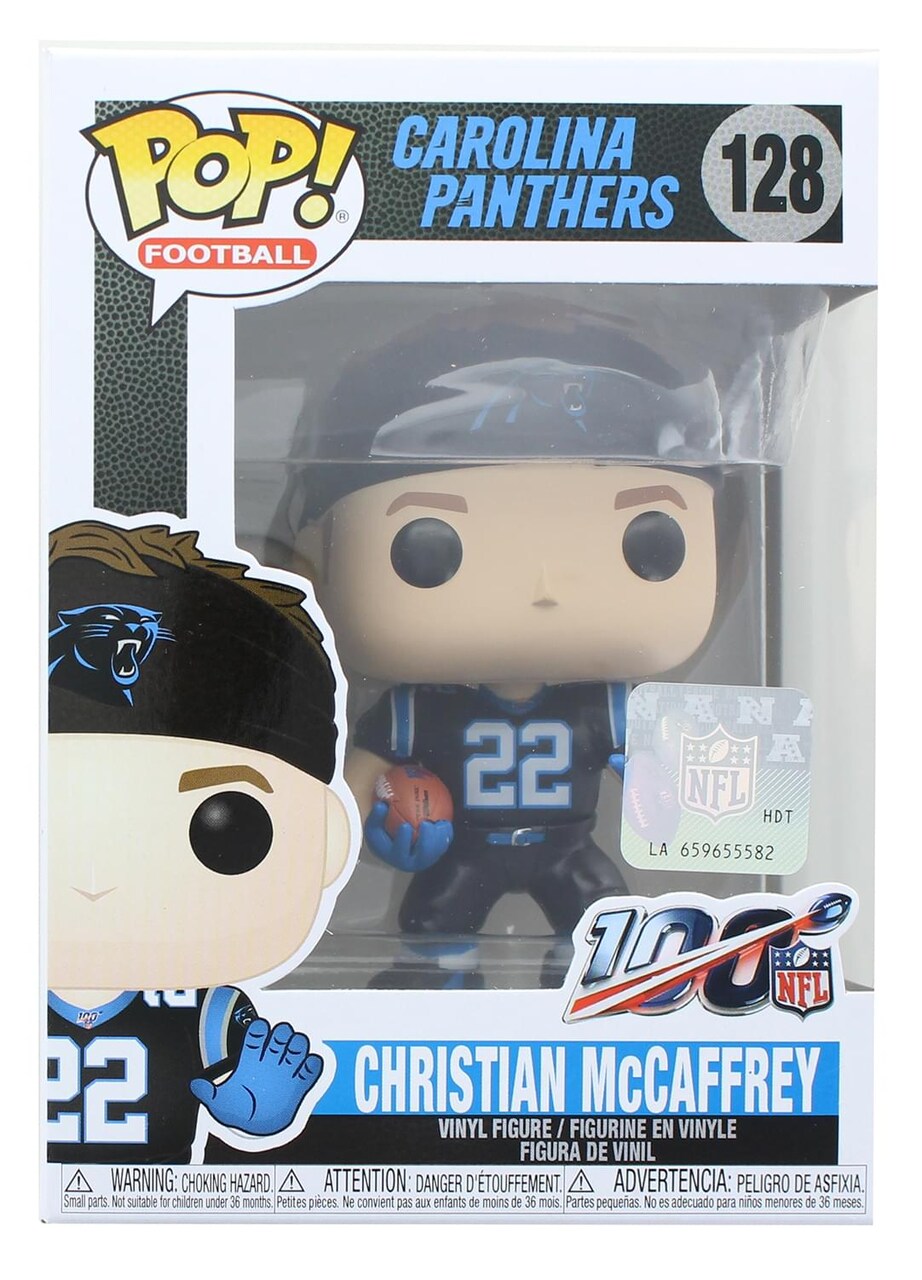 Carolina Panthers NFL Funko POP Vinyl Figure | Christian McCaffrey